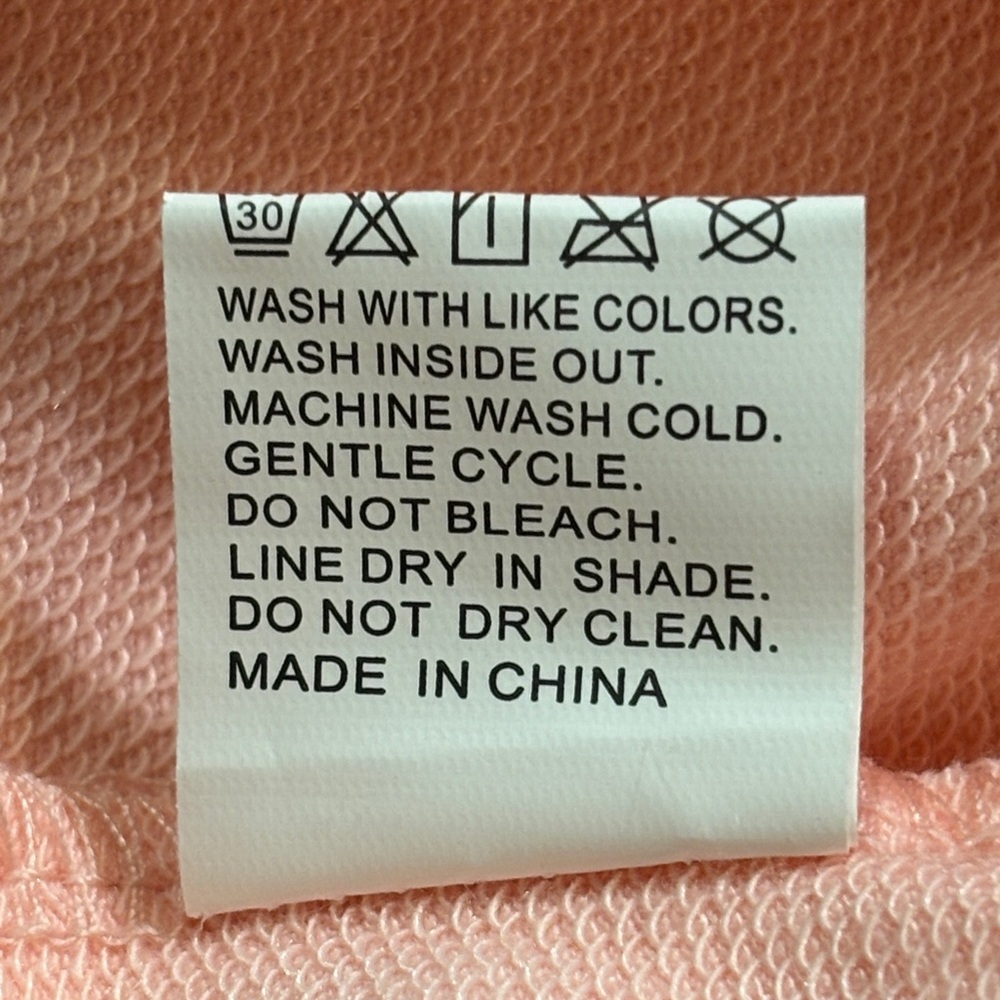 MAMA Graphic Oversized Crewneck Sweatshirt Pink 5X - Picture 8 of 8